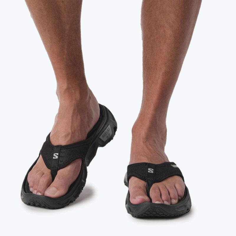 Pánské žabky Salomon Reelax Break 6.0 black/black/alloy 3