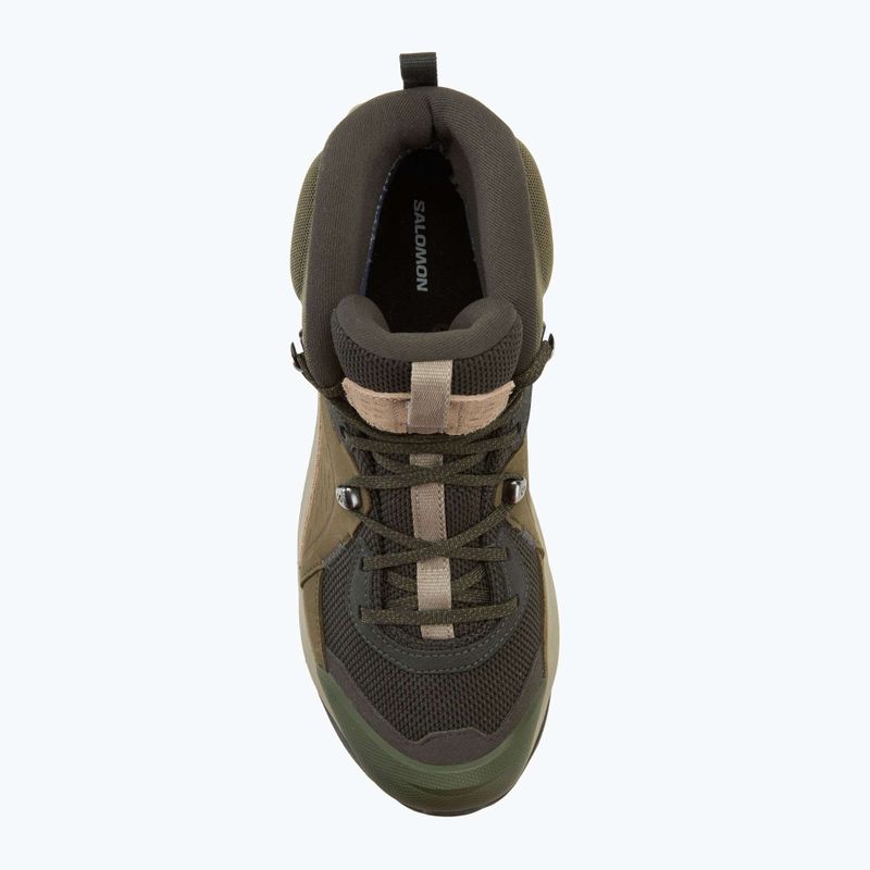 Pánské turistické boty Salomon Elixir Mid GTX peat/vintage khaki/castlerock 5