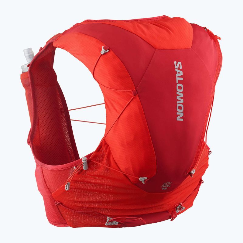 Běžecká vesta Salomon ADV SKIN 12 Set flame scarlet/haude red 2