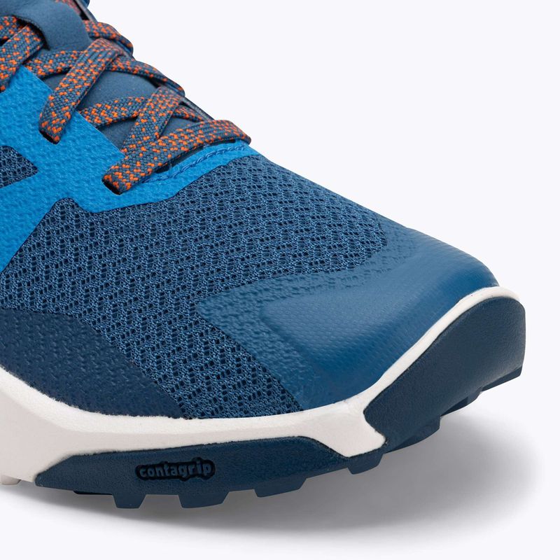 Dětské turistické boty  Salomon Patrol dark blue/french blue/white 7