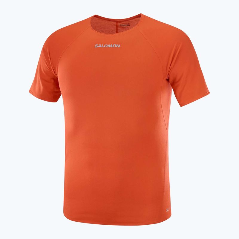 Pánské běžecké tričko Salomon S/Lab Speed Tee flery red 4
