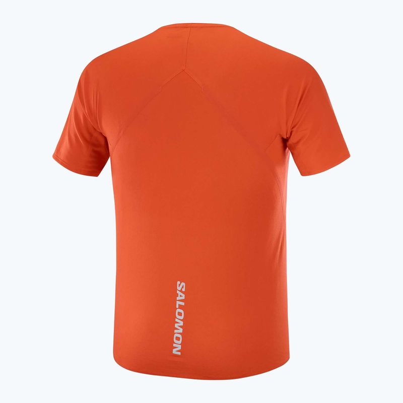 Pánské běžecké tričko Salomon S/Lab Speed Tee flery red 5