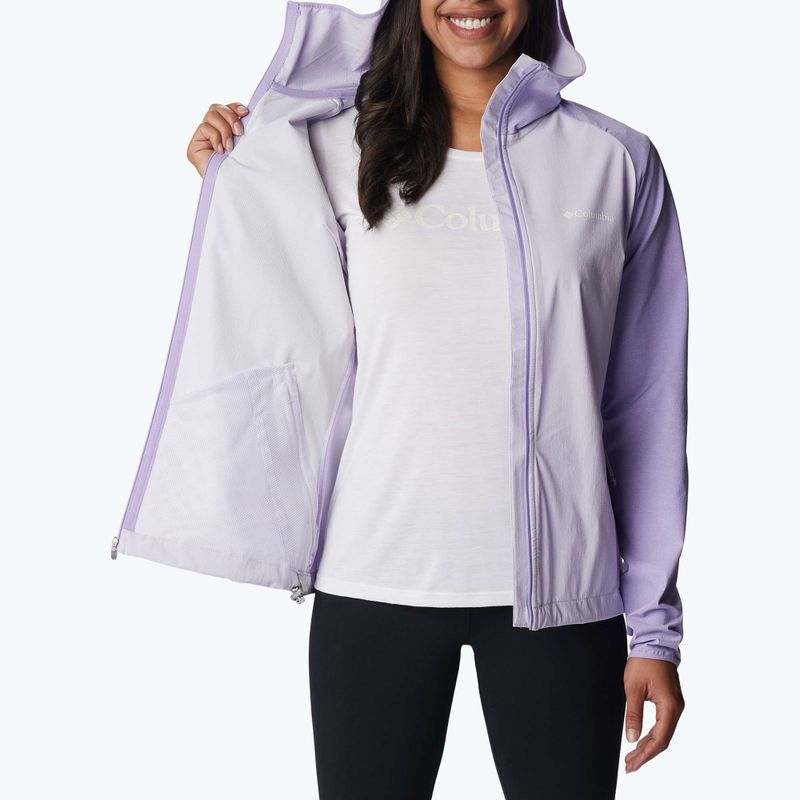 Dámská softshell bunda Columbia Heather Canyon fioalová 1717991568 4