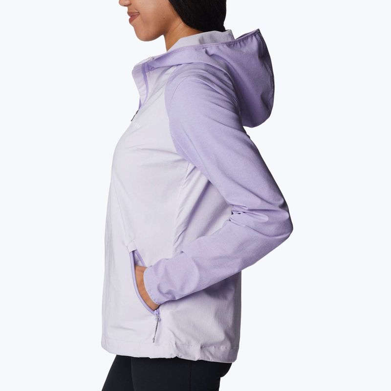 Dámská softshell bunda Columbia Heather Canyon fioalová 1717991568 5