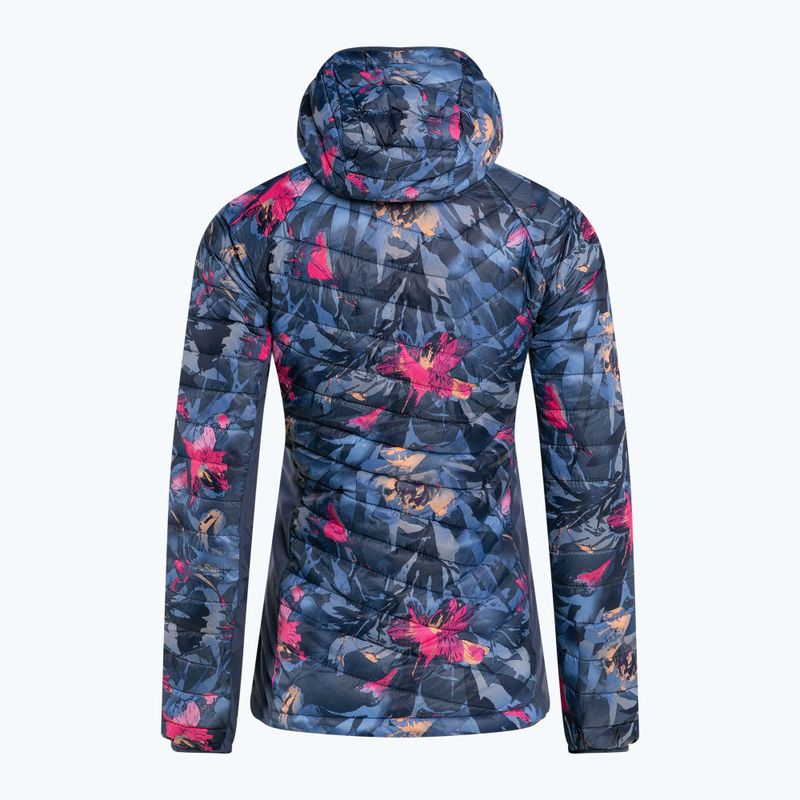Dámská hybridní bunda Columbia Powder Pass Hooded tmavě modrá 1773211471 9