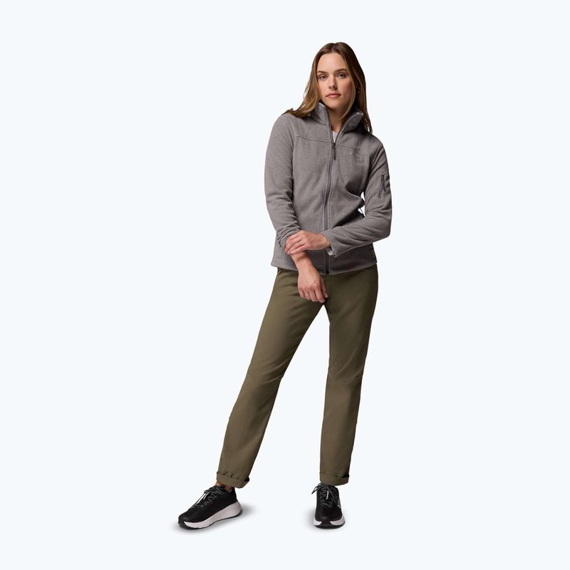 Dámská fleecová mikina Columbia Fast Trek II city grey heather/city grey 2