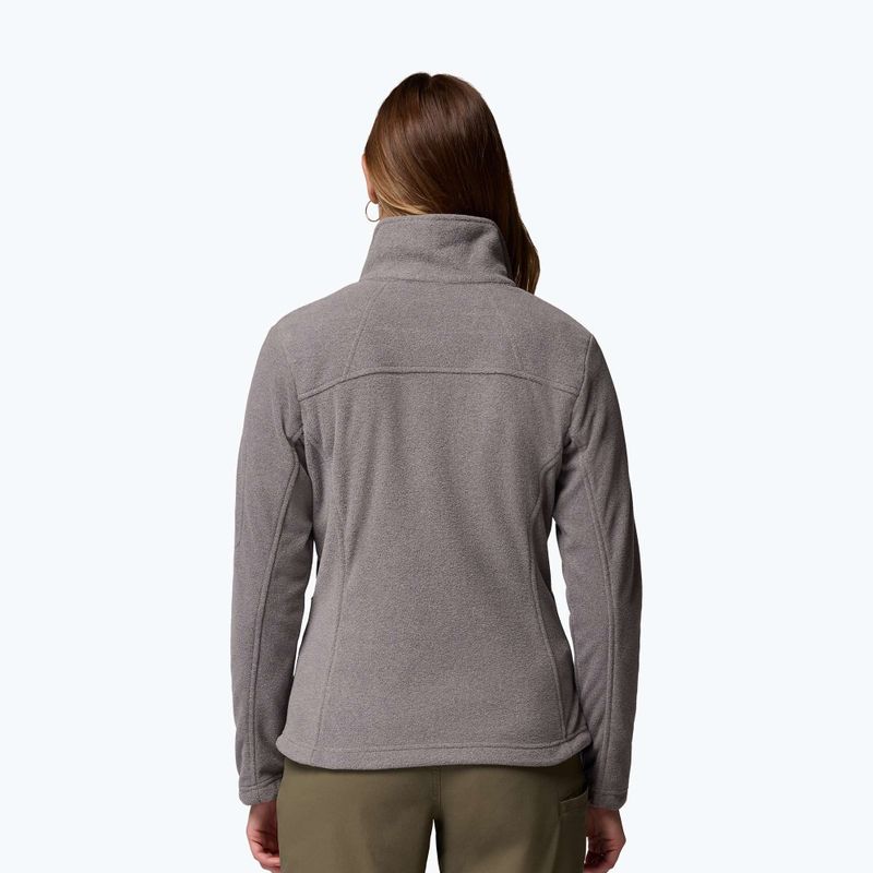 Dámská fleecová mikina Columbia Fast Trek II city grey heather/city grey 3