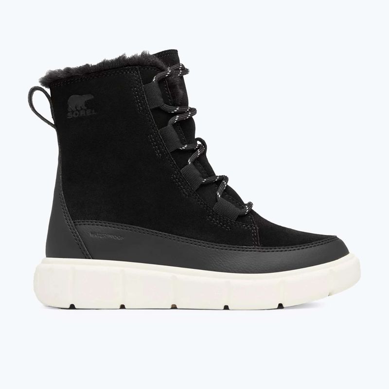 Dětské sněhule Sorel Youth Sorel Explorer III Lace black/sea salt 9