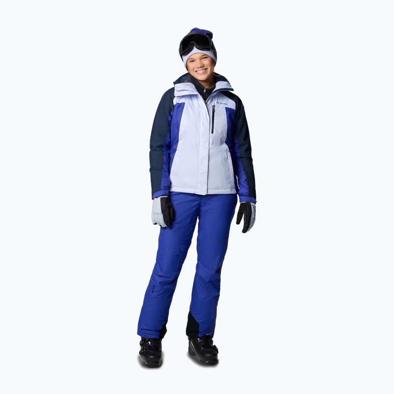 Dámská lyžařská bunda Columbia Snowy Summit Ins snowdrift/clematis blue/coll navy cdye 2