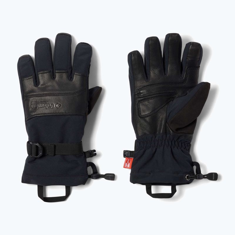 Lyžařské rukavice Columbia Peak Pursuit II black