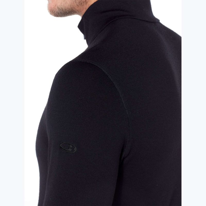 Pánská termo mikina icebreaker 260 Tech LS Half Zip black 6