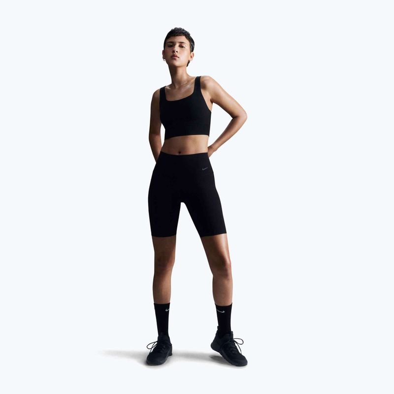 Sportovní podprsenka Nike Zenvy se střední podporou black/sail 2