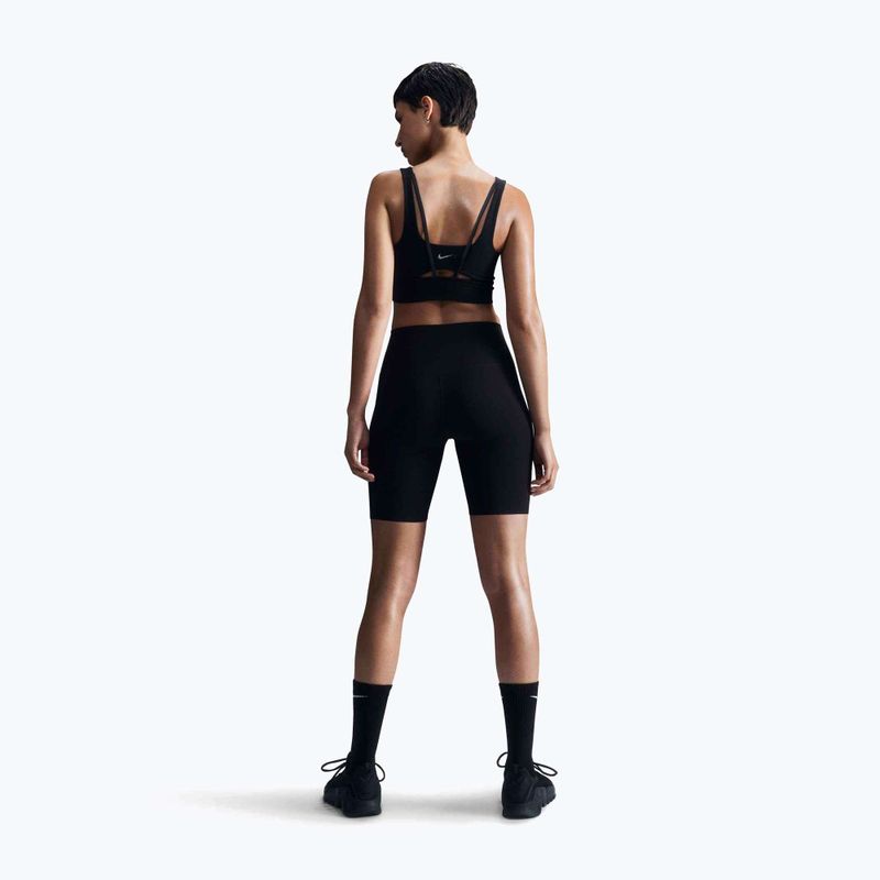 Sportovní podprsenka Nike Zenvy se střední podporou black/sail 3