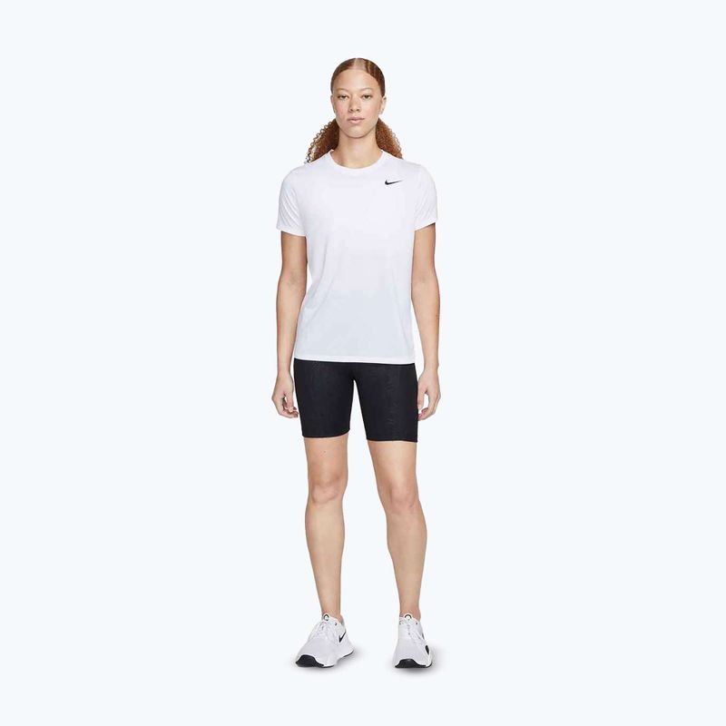 Dámské tréninkové tričko Nike Dri-Fit white/black 2