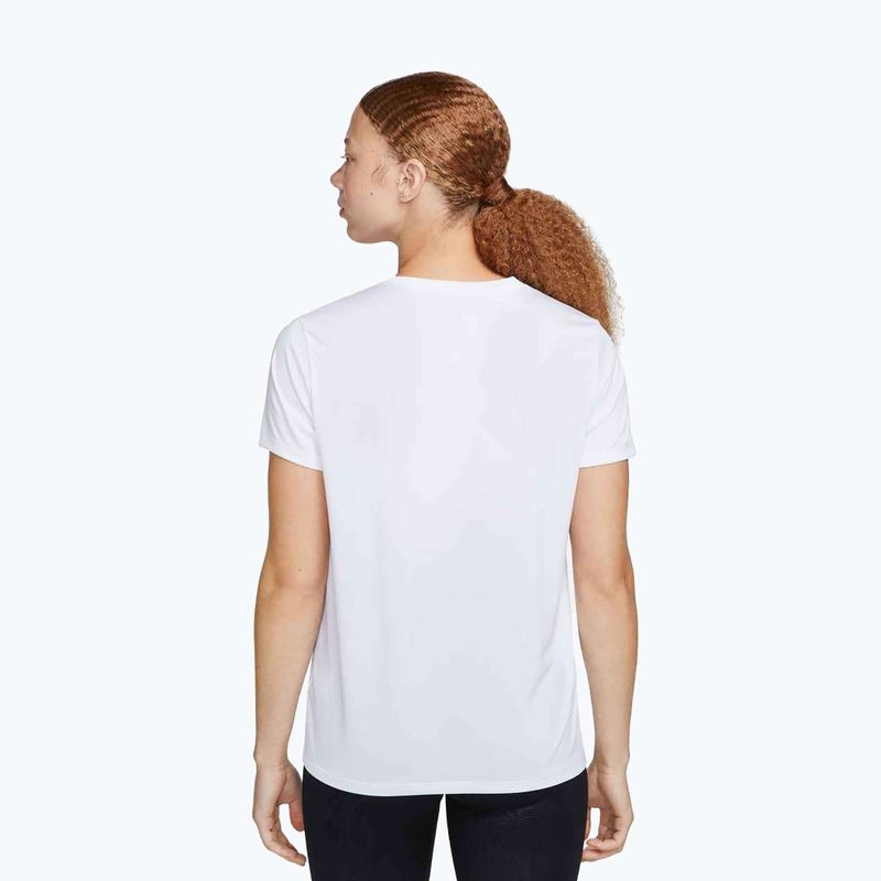 Dámské tréninkové tričko Nike Dri-Fit white/black 3