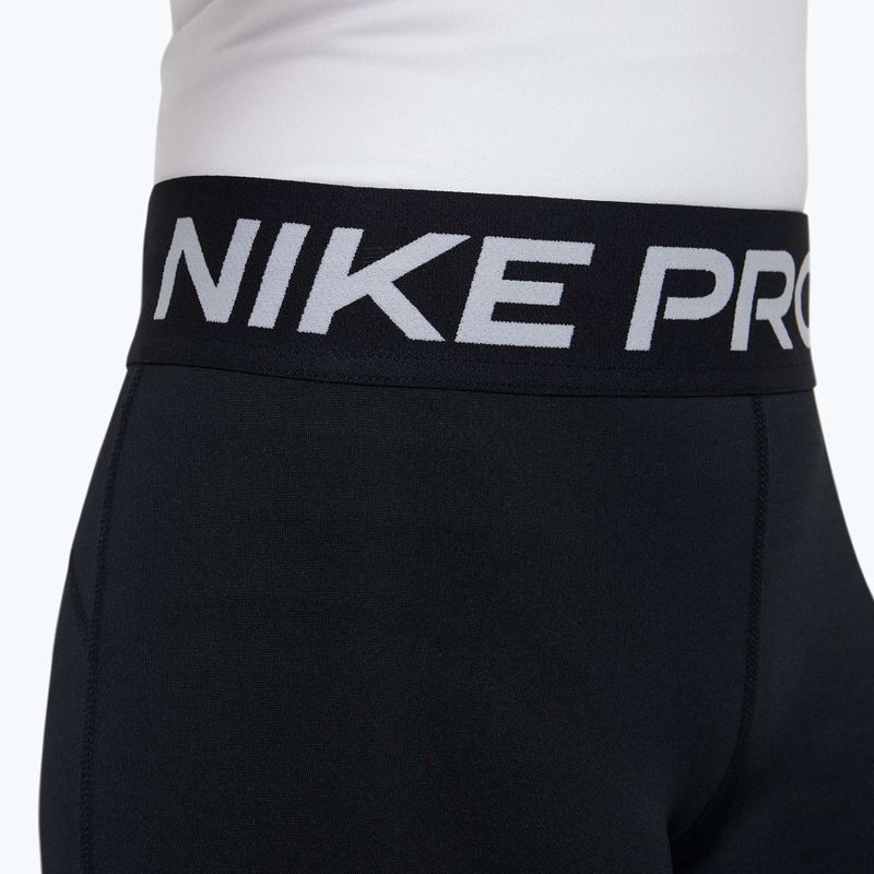 Dětské šortky Nike Pro Dri-Fit 5" carbon black/white 5