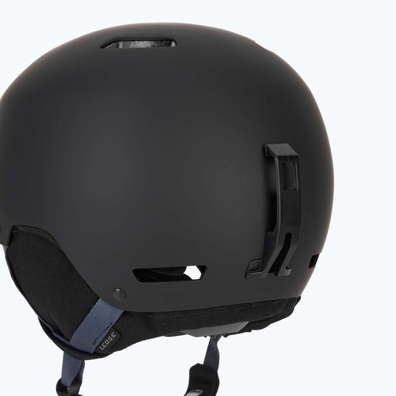 Lyžařská helma Giro Ledge FS matte black dark indigo 7