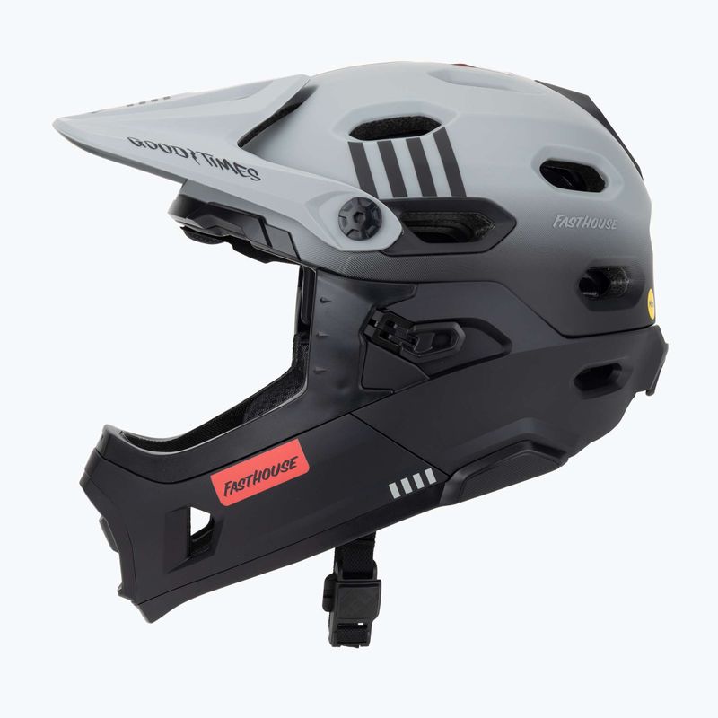 Cyklistická přilba Bell FF Super DH MIPS Spherical matte gray/black 3