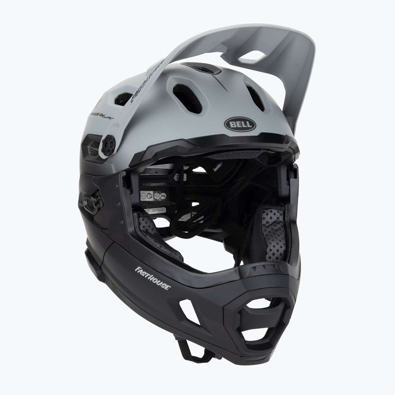 Cyklistická přilba Bell FF Super DH MIPS Spherical matte gray/black 10
