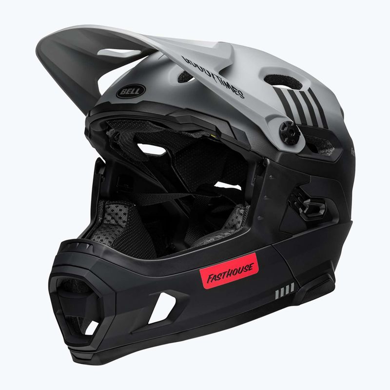 Cyklistická přilba Bell FF Super DH MIPS Spherical matte gray/black 11