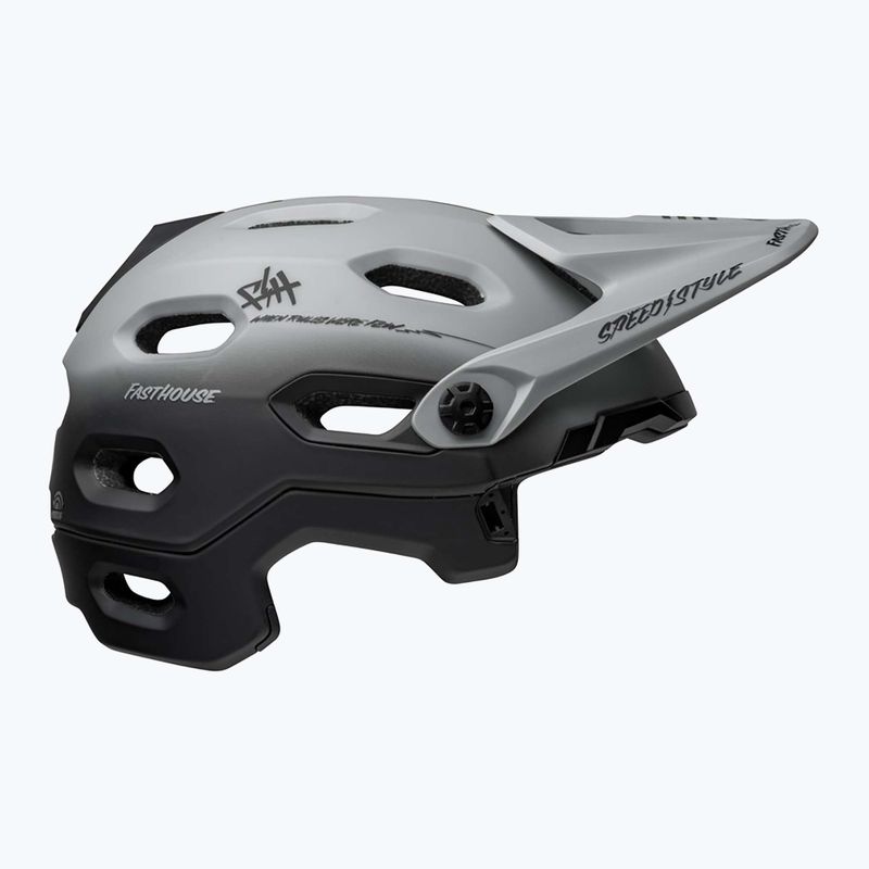 Cyklistická přilba Bell FF Super DH MIPS Spherical matte gray/black 13
