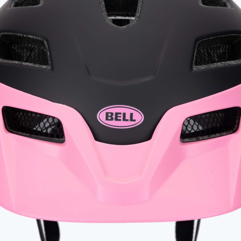 Dětská cyklistická přilba Bell Sidetrack Jr matte pink 7