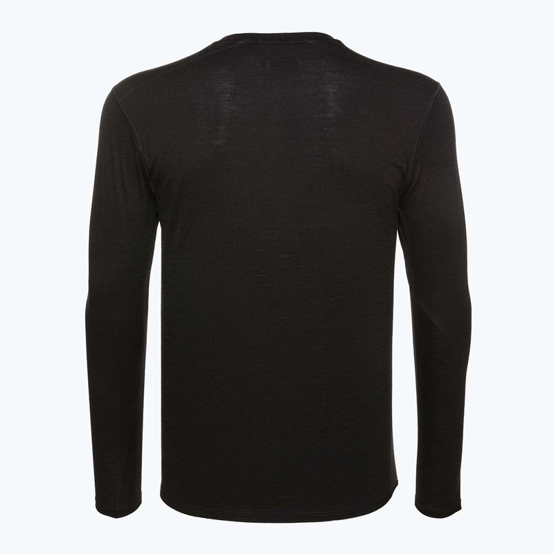 Pánská termoakční mikina Smartwool Classic All-Season Merino Baselayer Boxed black 4