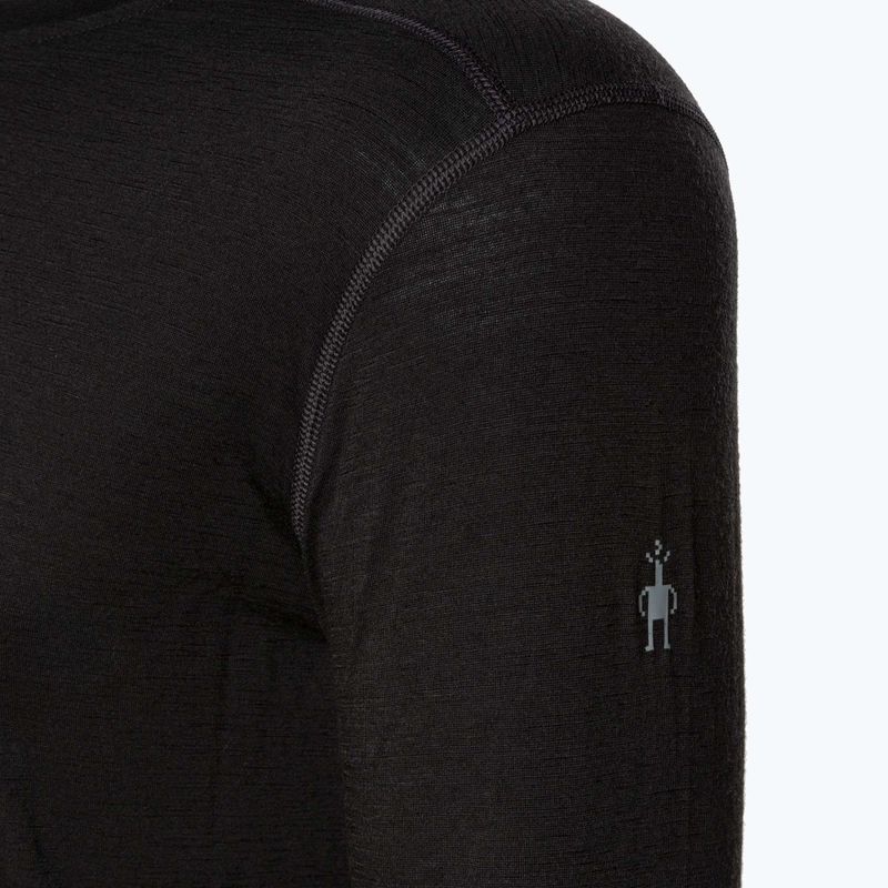 Pánská termoakční mikina Smartwool Classic All-Season Merino Baselayer Boxed black 5