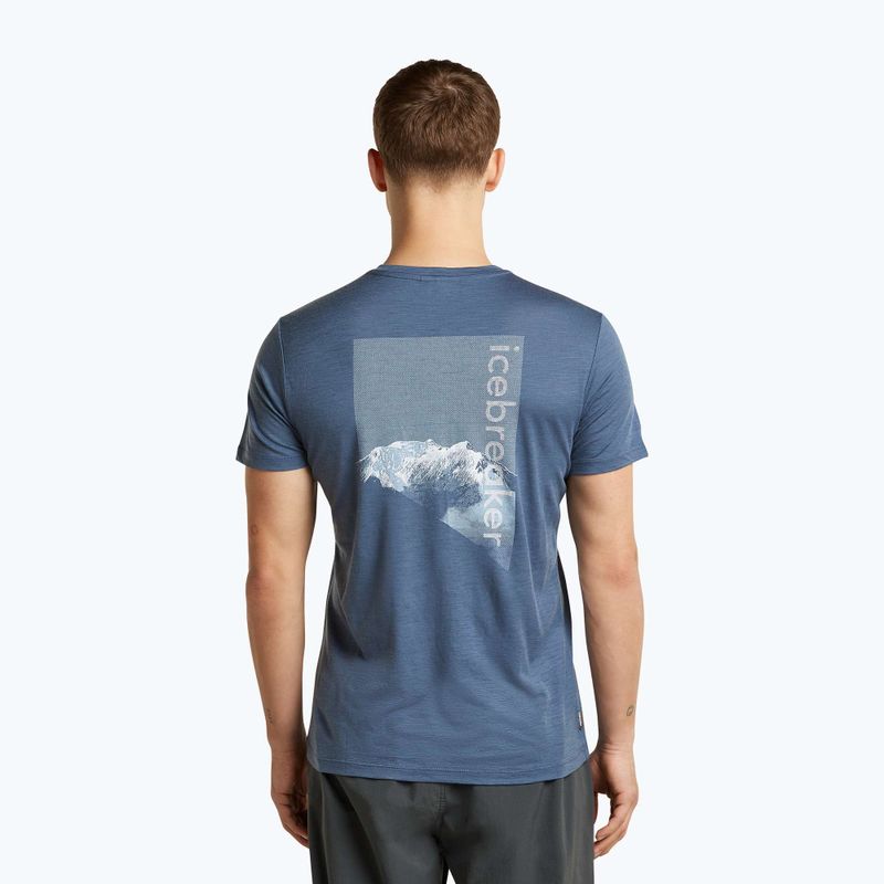 Pánské termo tričko Icebreaker Merino 150 Tech Lite Pure Altitude Dawn 3