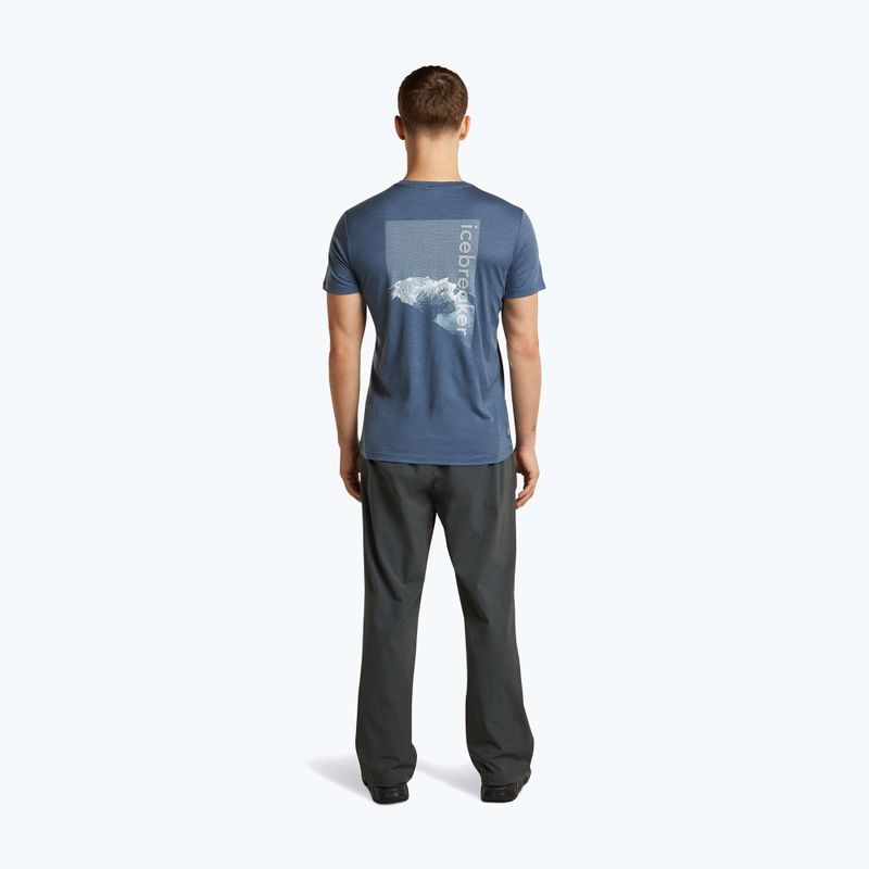 Pánské termo tričko Icebreaker Merino 150 Tech Lite Pure Altitude Dawn 4