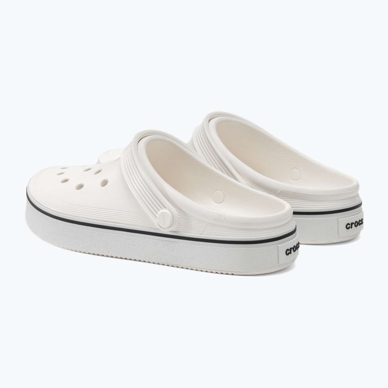 Pánské dřeváky Crocs Crocband Clean Of Court Clog white 4