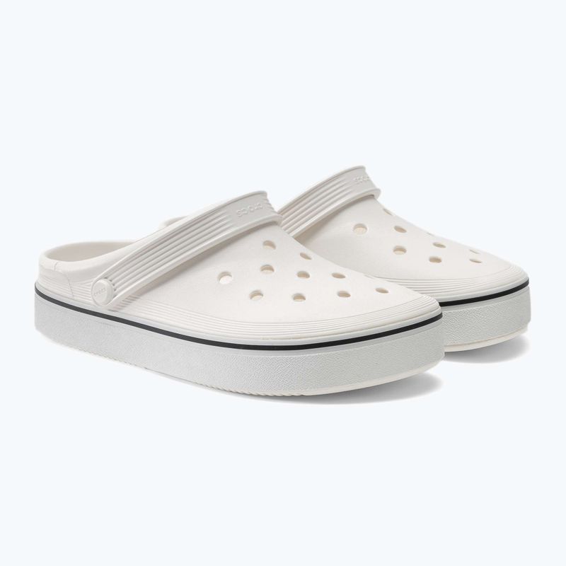 Pánské dřeváky Crocs Crocband Clean Of Court Clog white 5
