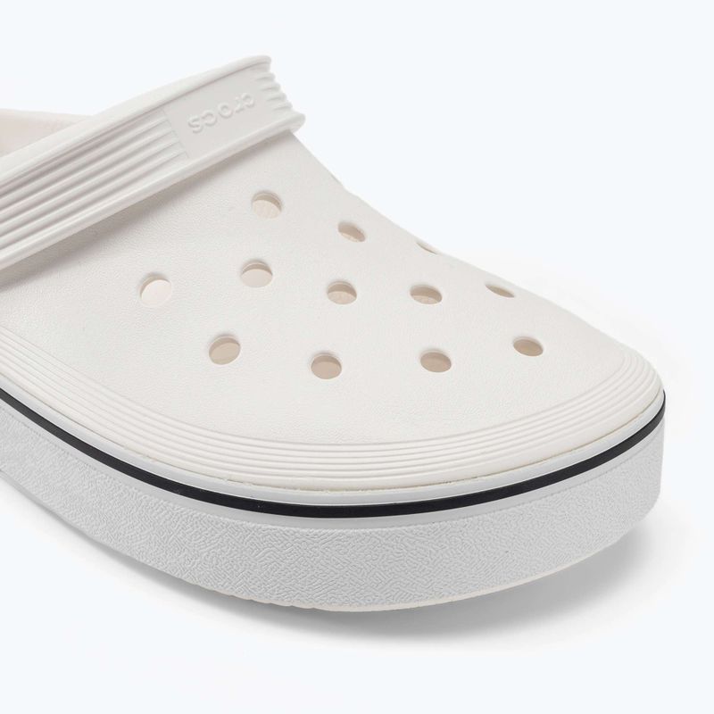Pánské dřeváky Crocs Crocband Clean Of Court Clog white 8