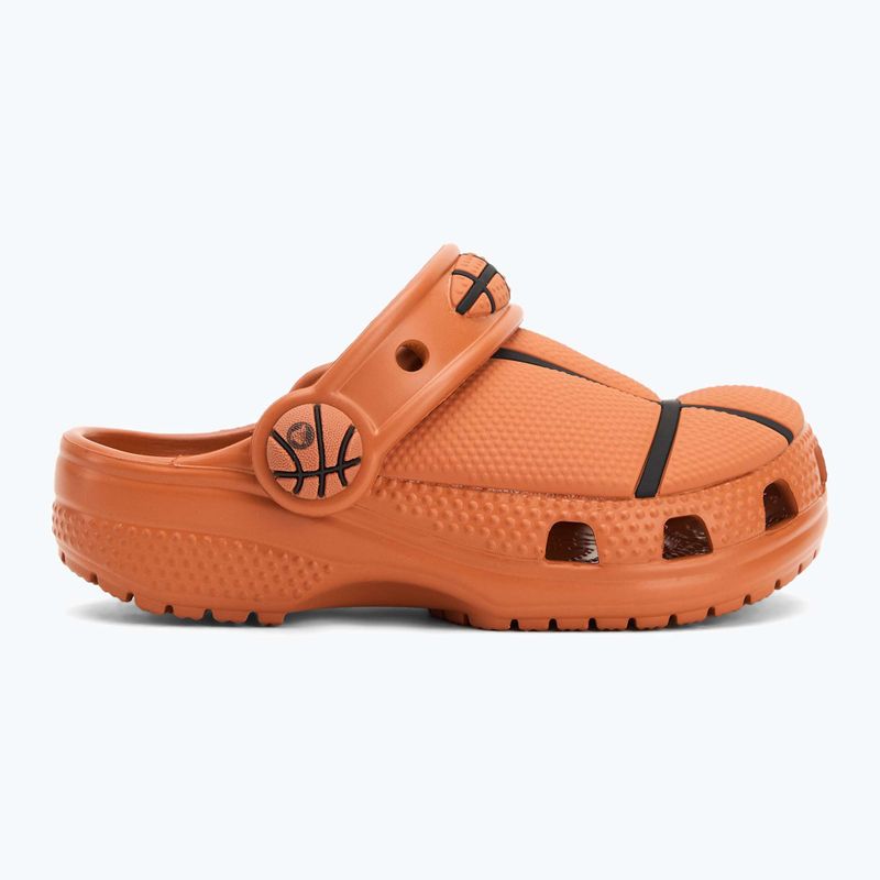 Dětské nazouváky Crocs Classic Basketball Clog Toddler sienna 3