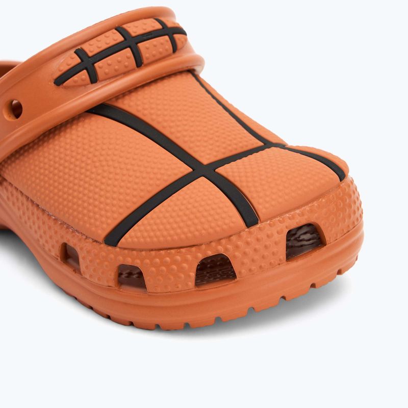 Dětské nazouváky Crocs Classic Basketball Clog Toddler sienna 8