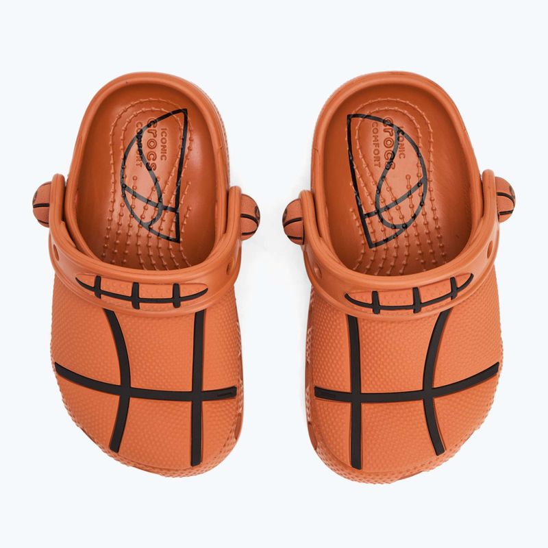 Dětské nazouváky Crocs Classic Basketball Clog Toddler sienna 9