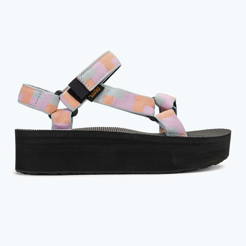 Dámské sandály Teva Flatform Universal retro shapes pear blue 2