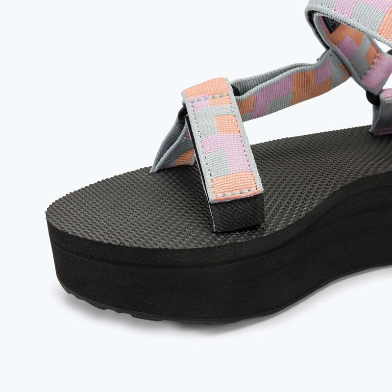 Dámské sandály Teva Flatform Universal retro shapes pear blue 7