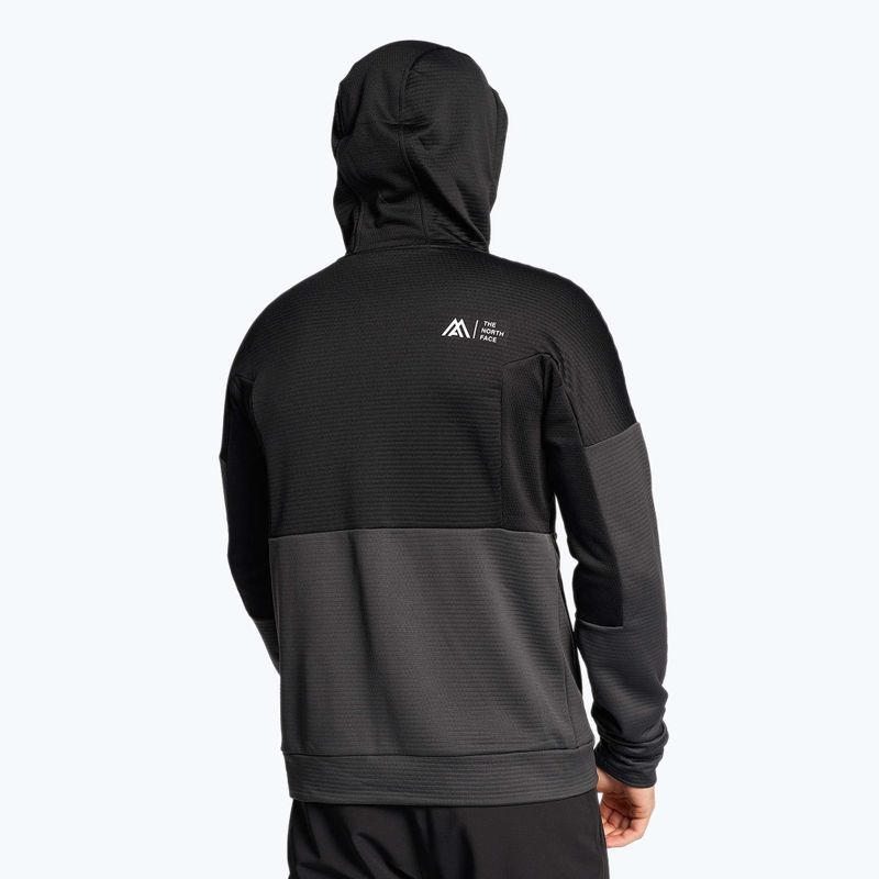 Pánská trekingová mikina The North Face Ma Full Zip Fleece asphalt grey/black 2