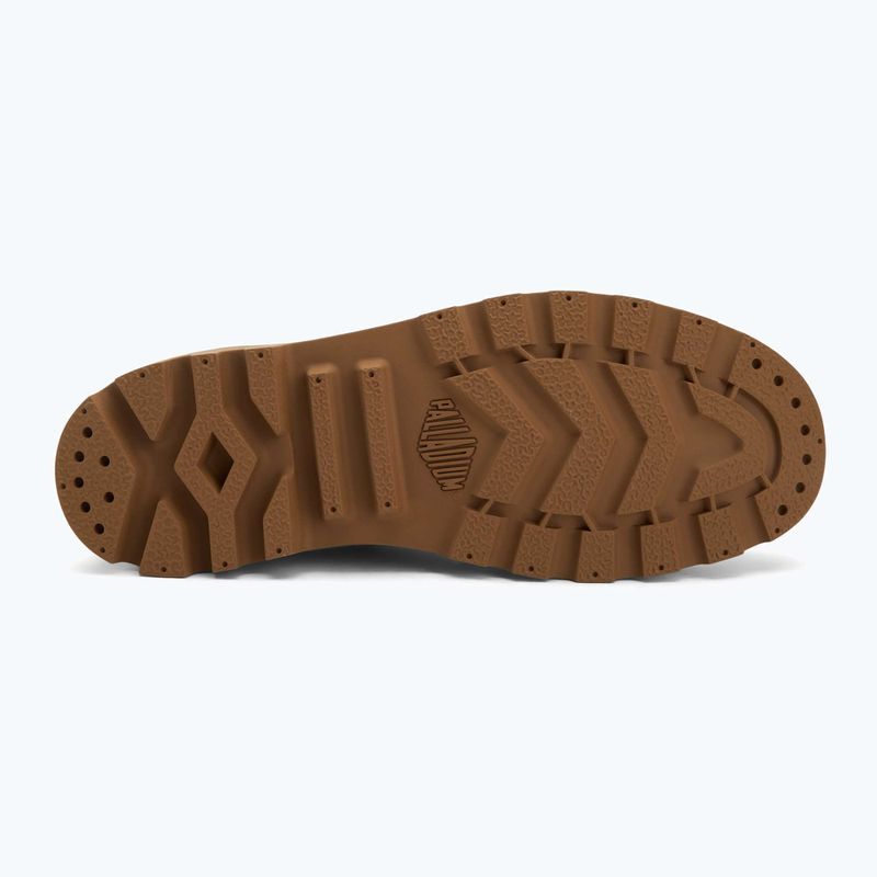 Palladium Pampa Zip Lth Legacy mahagonové boty 4
