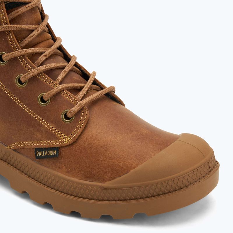 Palladium Pampa Zip Lth Legacy mahagonové boty 7