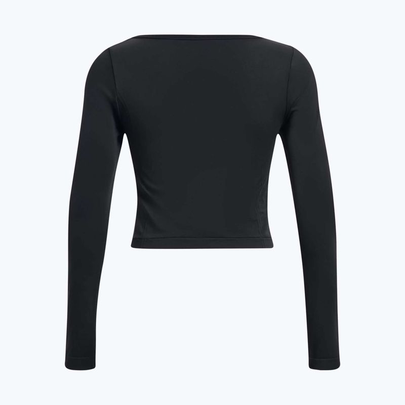 Dámské tréninkové tričko s dlouhým rukávem Under Armour Train Seamless black/white 5