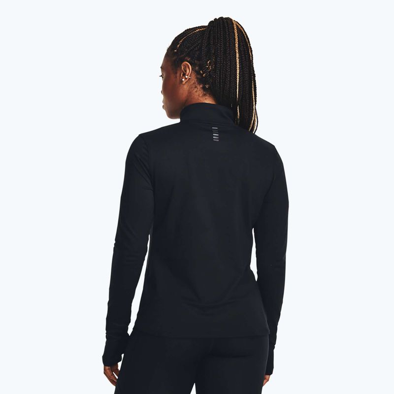 Dámské běžecké tričko longsleeve Under Armour Launch Pro Half Zip black/reflective 3