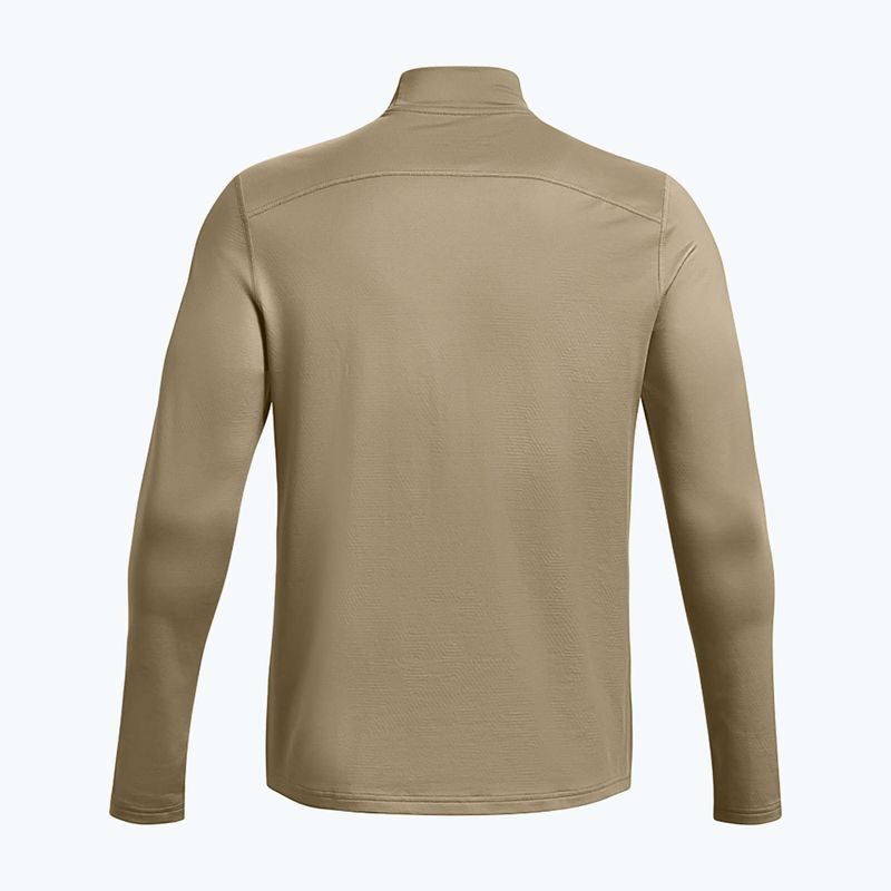 Pánské tričko longsleeve Under Armour Tactical Mock CGI Base federal tan/black 6