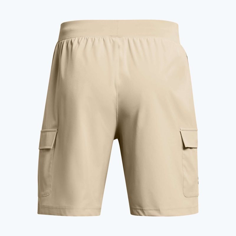 Pánské sportovní kraťasy  Under Armour Stretch Woven Cargo khaki base/black 6