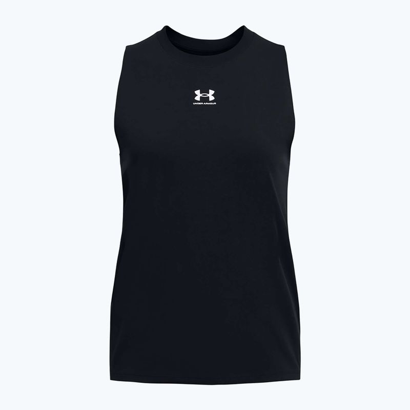 Dámské tréninkové tílko top Under Armour Rival Muscle Tank black/white