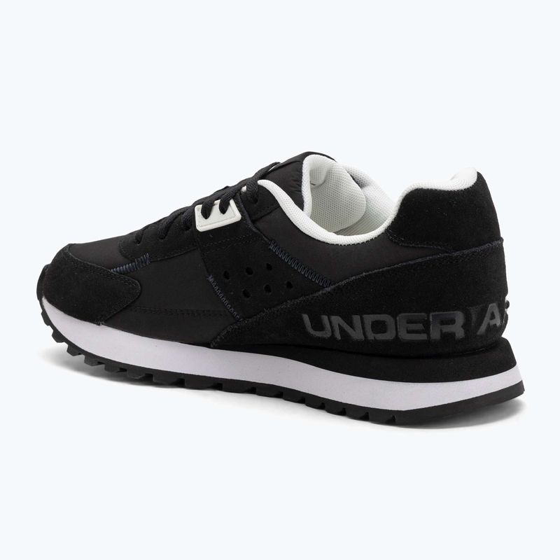 Pánské tréninkové boty Under Armour Essential Runner black/white/blach 3