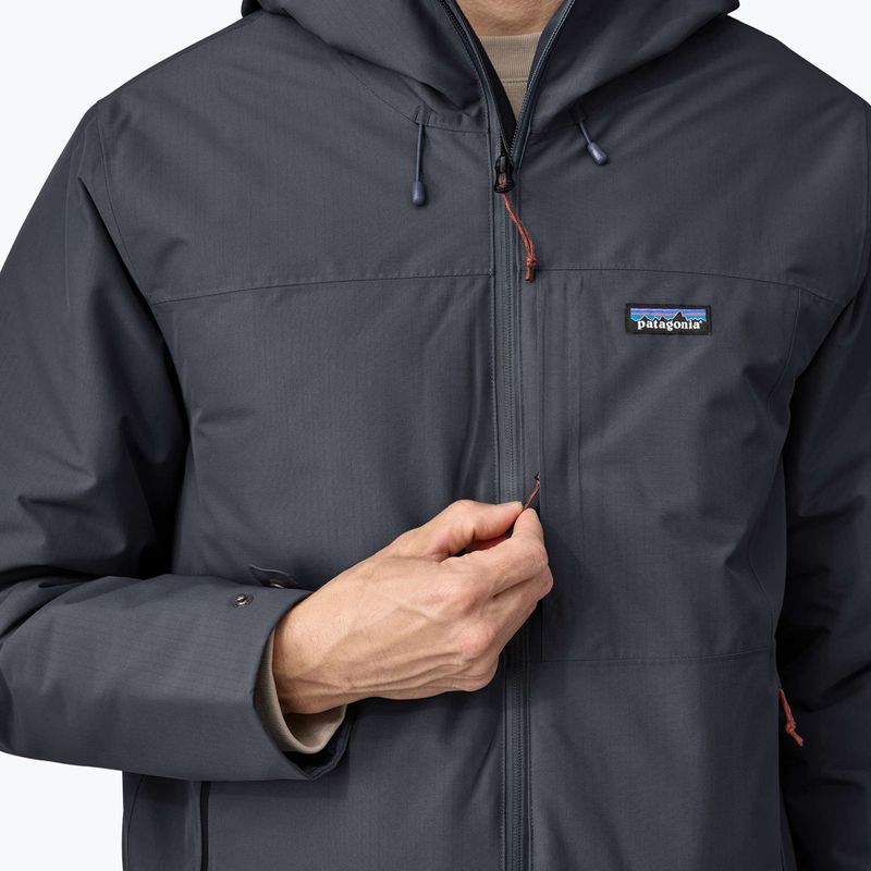 Pánská péřová bunda Patagonia Windshadow smolder blue 5
