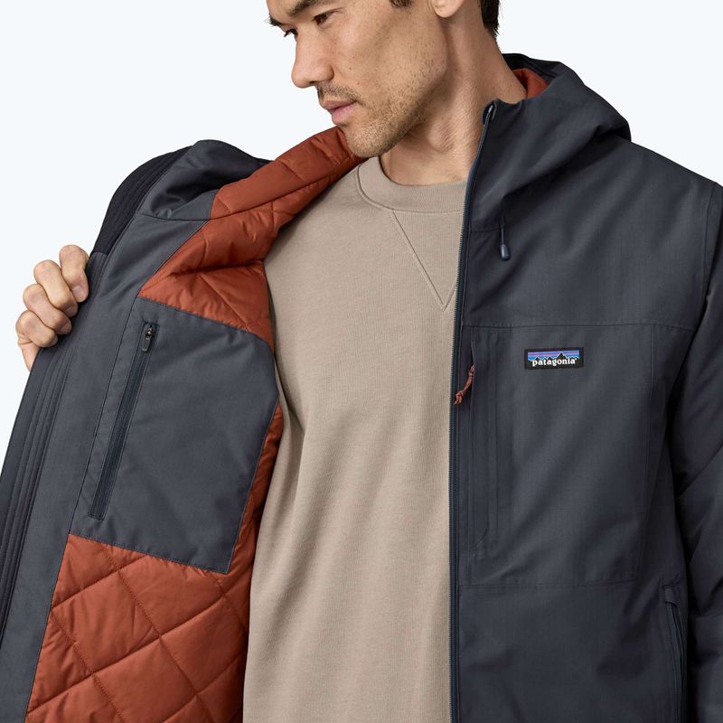 Pánská péřová bunda Patagonia Windshadow smolder blue 6