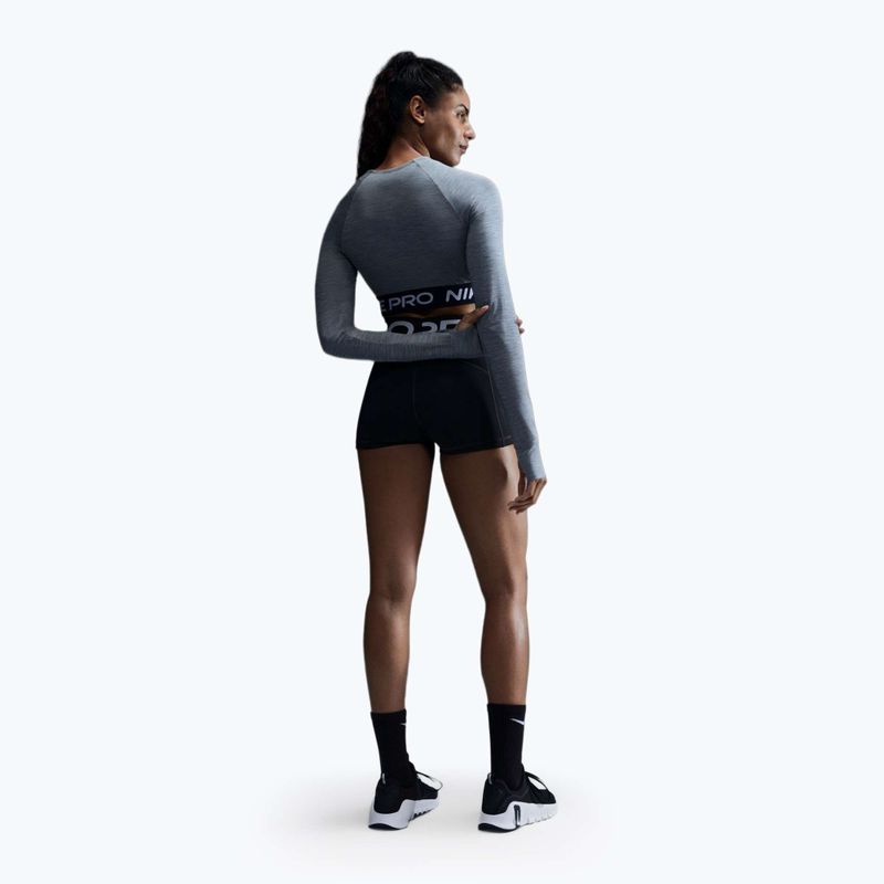 Dámské tréninkové tričko s dlouhým rukávem Nike Pro 365 Dri-Fit smoke grey/heather 3